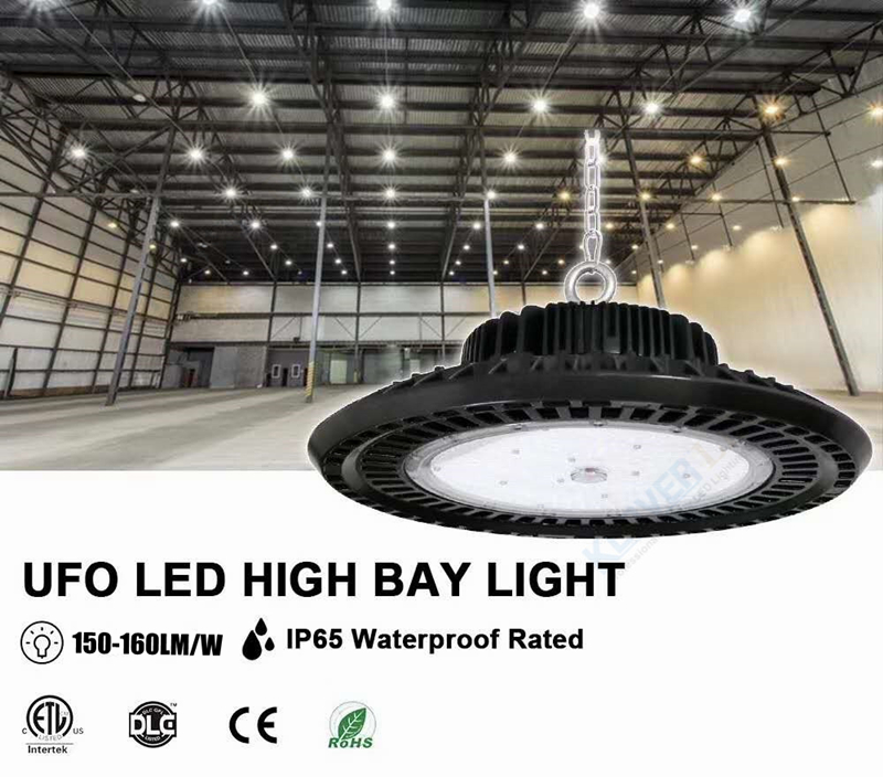 150LMW LED 100W 150W 200W 240W Warehouse LED Industrial Lighting UFO LED High Bay Light