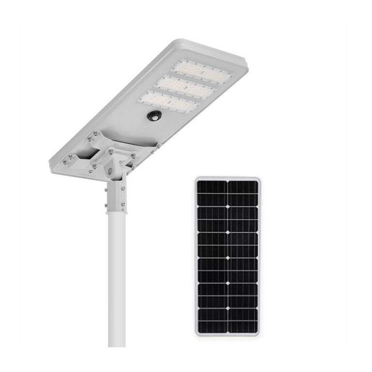 60W motion sensor all in one solar street light china factory