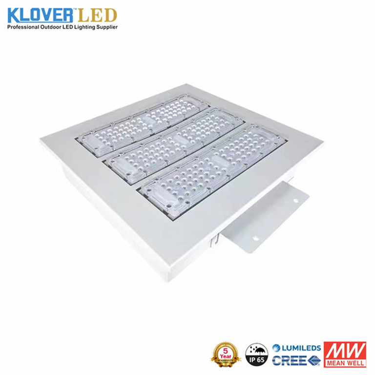 Explosive-proof Recessed 150W LED Canopy Light Fixtures for Gas Station (10)