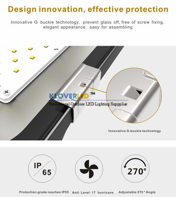design features for 50W LED flood lights