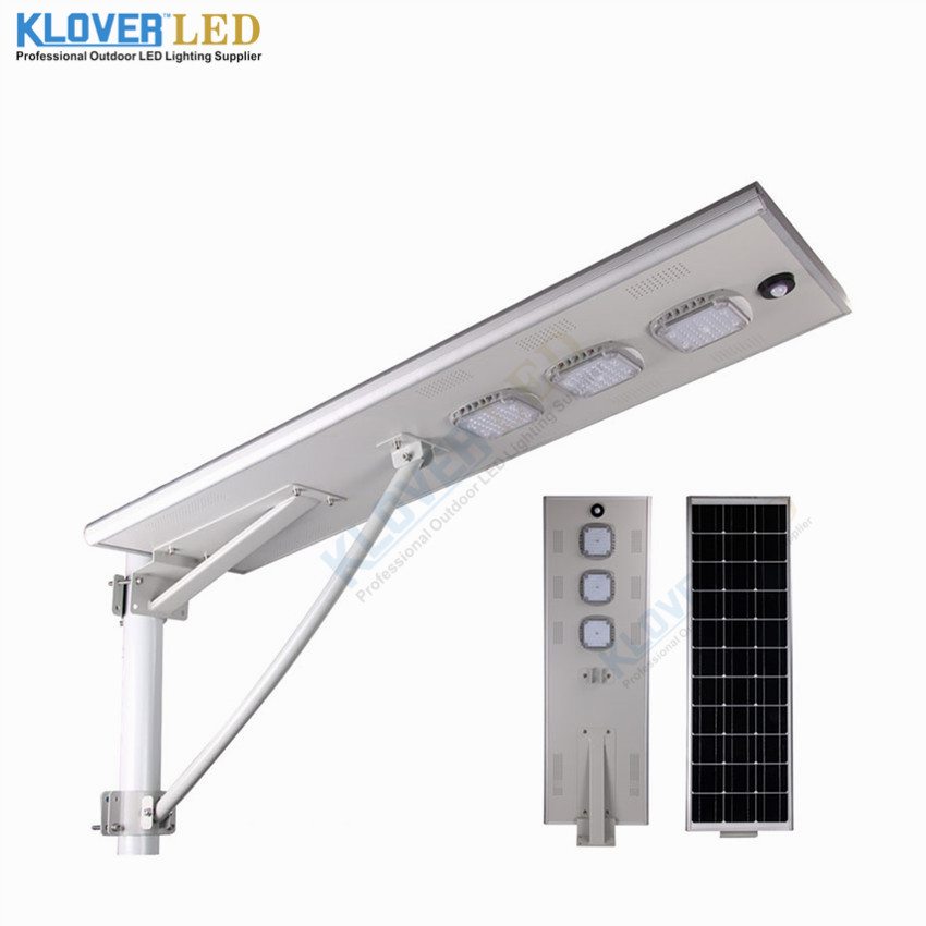 water proof IP65 100W integrated all in one solar street light 6