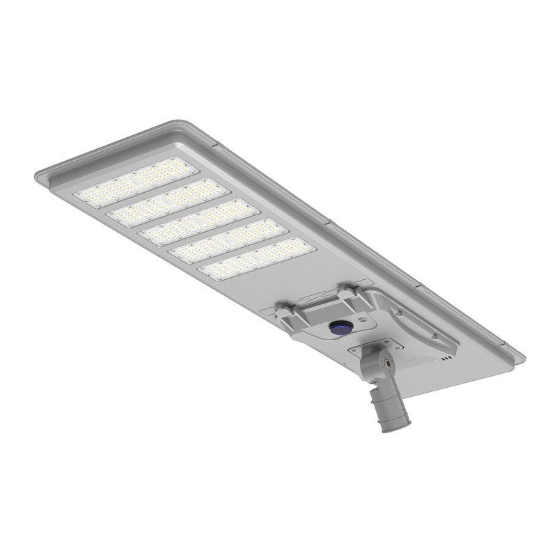 100W all in one solar LED street light with PIR or Microwave sensor