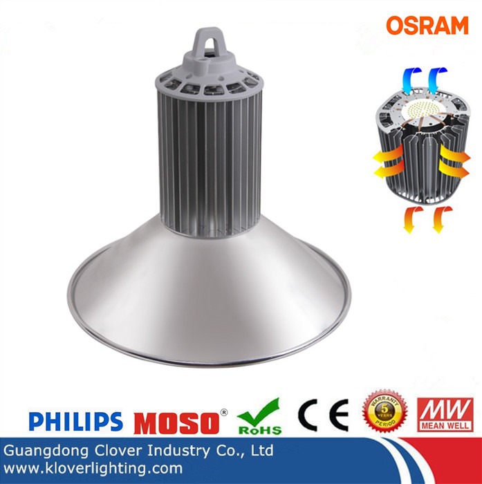 5 year warranty meanwell driver 150w led high bay lights