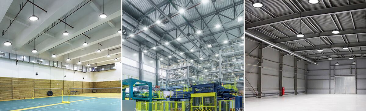 5 years warranty factory warehouse & industrial lighting 100W 150W 200W UFO LED High Bay Lighting fixture (16)