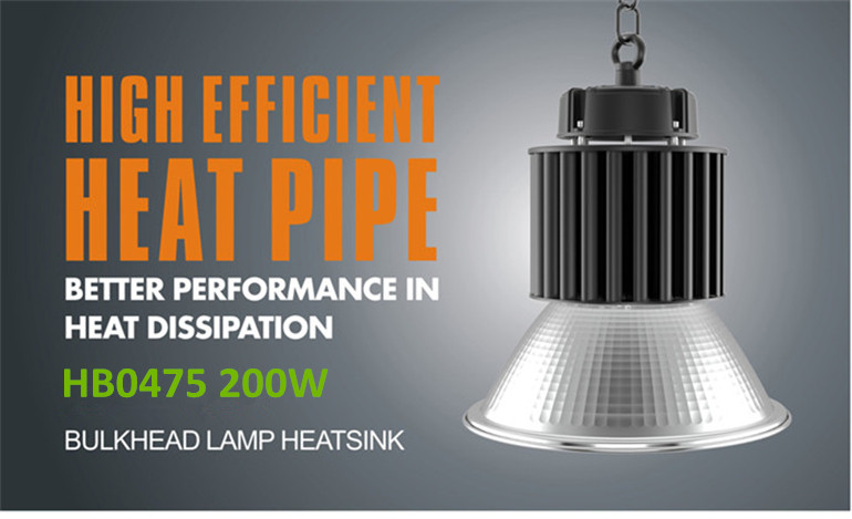 China 200W LED high bay light for warehouse factory industrial lighting