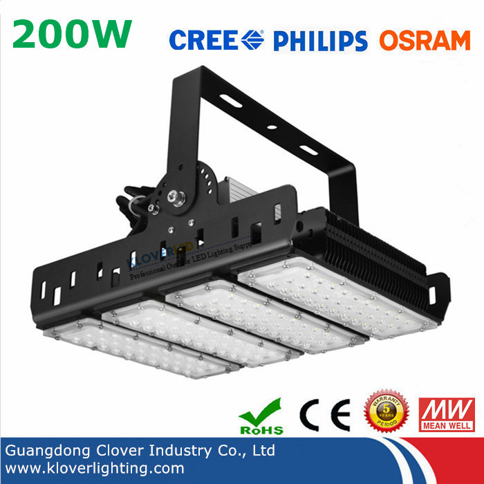 Philips SMD3030 200W LED flood light with Meanwell driver