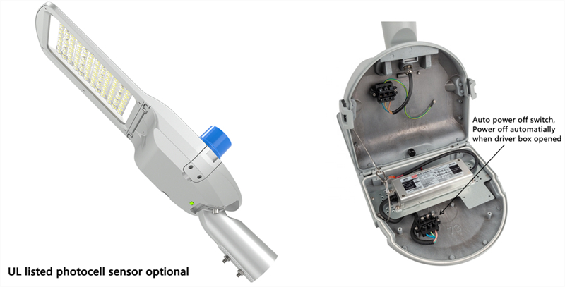 photocell sensor 150w 200w les street light