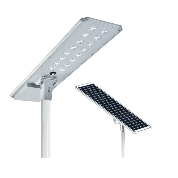 60W motion sensor auto sensing solar street light