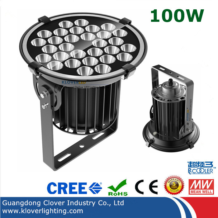 outdoor narrow beam angle 100W LED flood light
